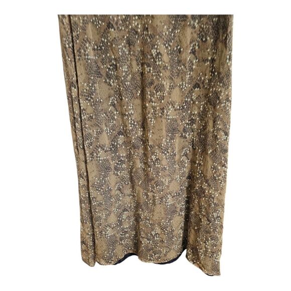 ROBBIE BEE Vintage 2-Piece Printed Dress & Duster Jacket - Size 14 - Picture 9 of 11